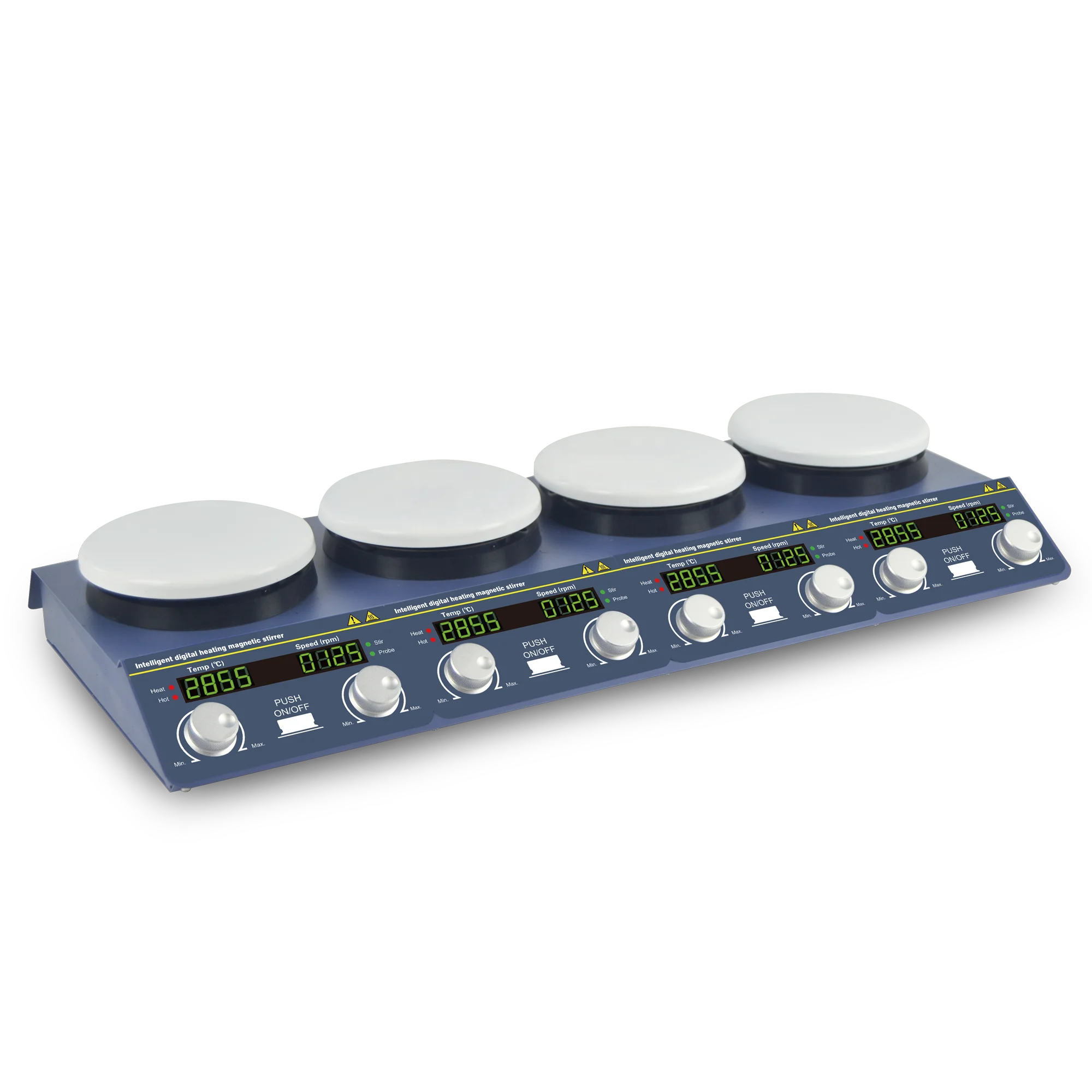 CHINCAN TP-4 Hot Plate Magnetic Stirrer machine with 4 heads stirrers with independent control