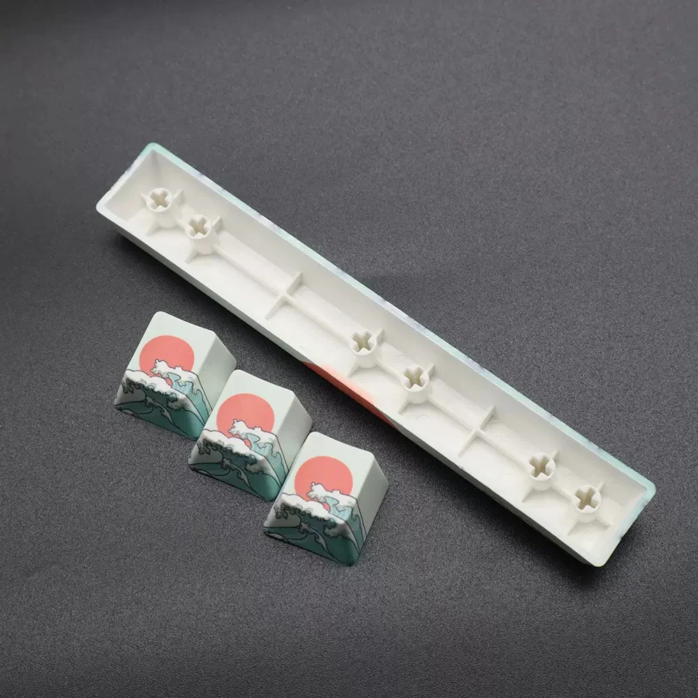 Coral Sea Keycap Cherry/XDA/OEM Profile Dye-Sub PBT keycaps Space Bar 6.25U ESC Enter Custom Keycap For Mechanical Keyboard