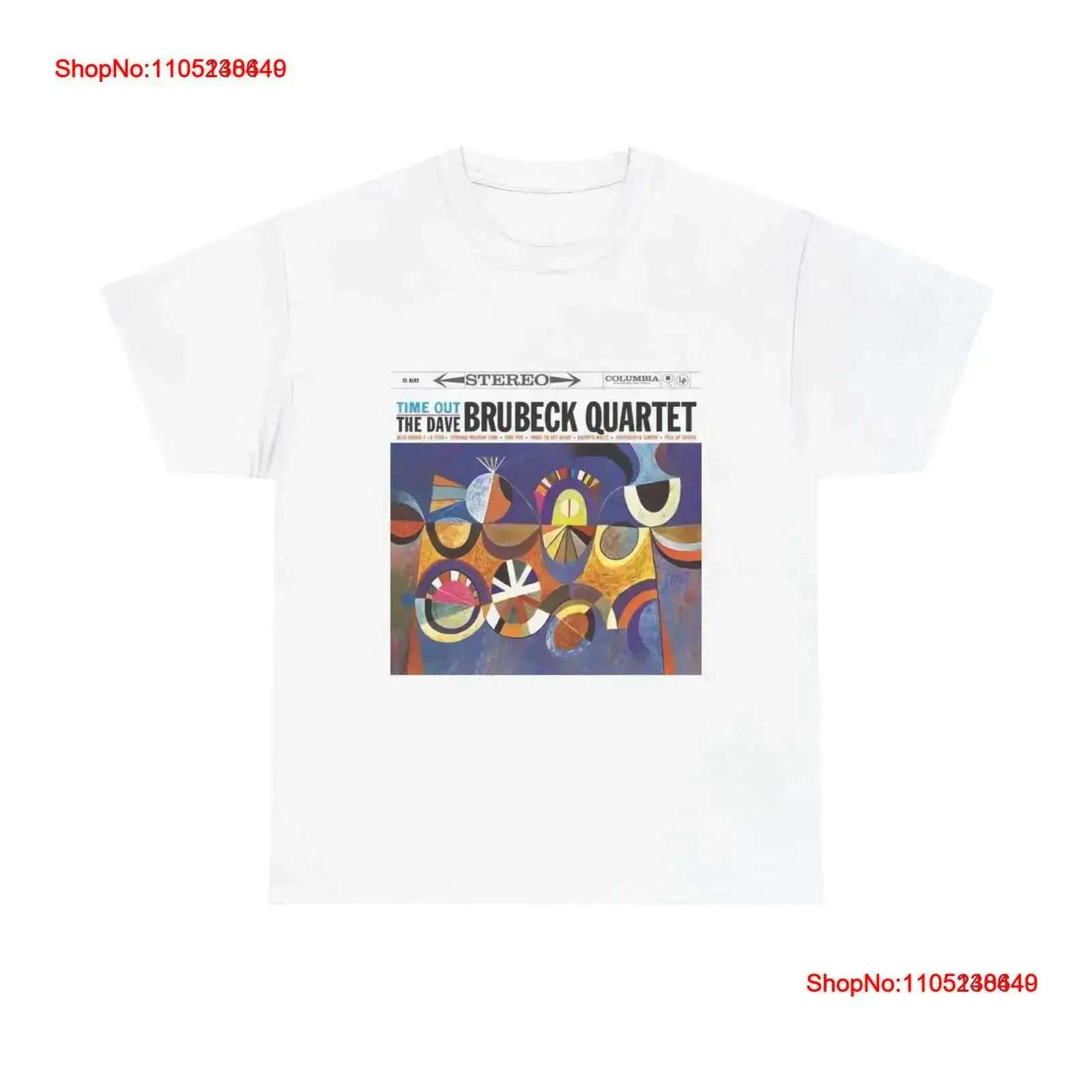 Heavy Cotton T Shirt Dave Brubeck Quartet Time Out vintage Washed Casual graphic Stretched designer clothes Comfortable