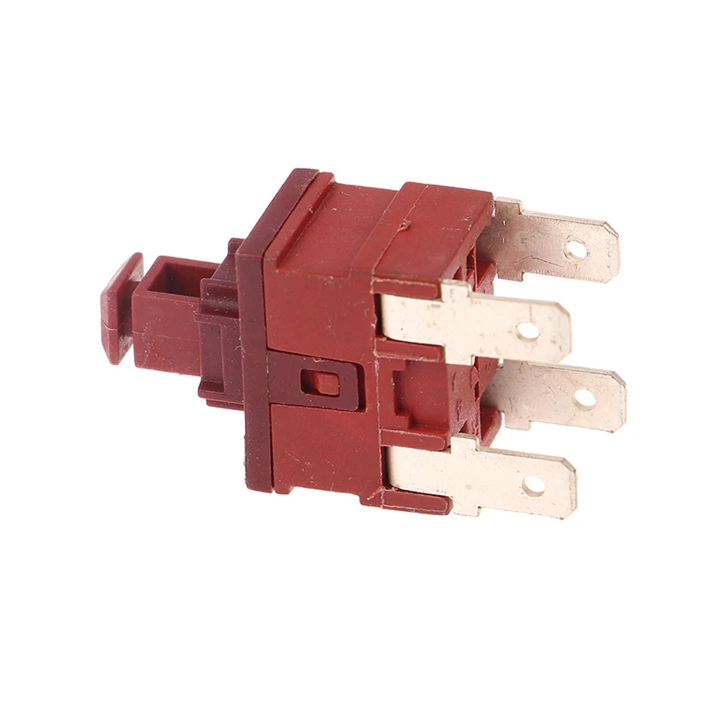 Power Switch Push Button KAN-L5 P12-2 Switch 8A 250VAC 2/4pin Self-locking for Water Heater Vacuum Cleaner