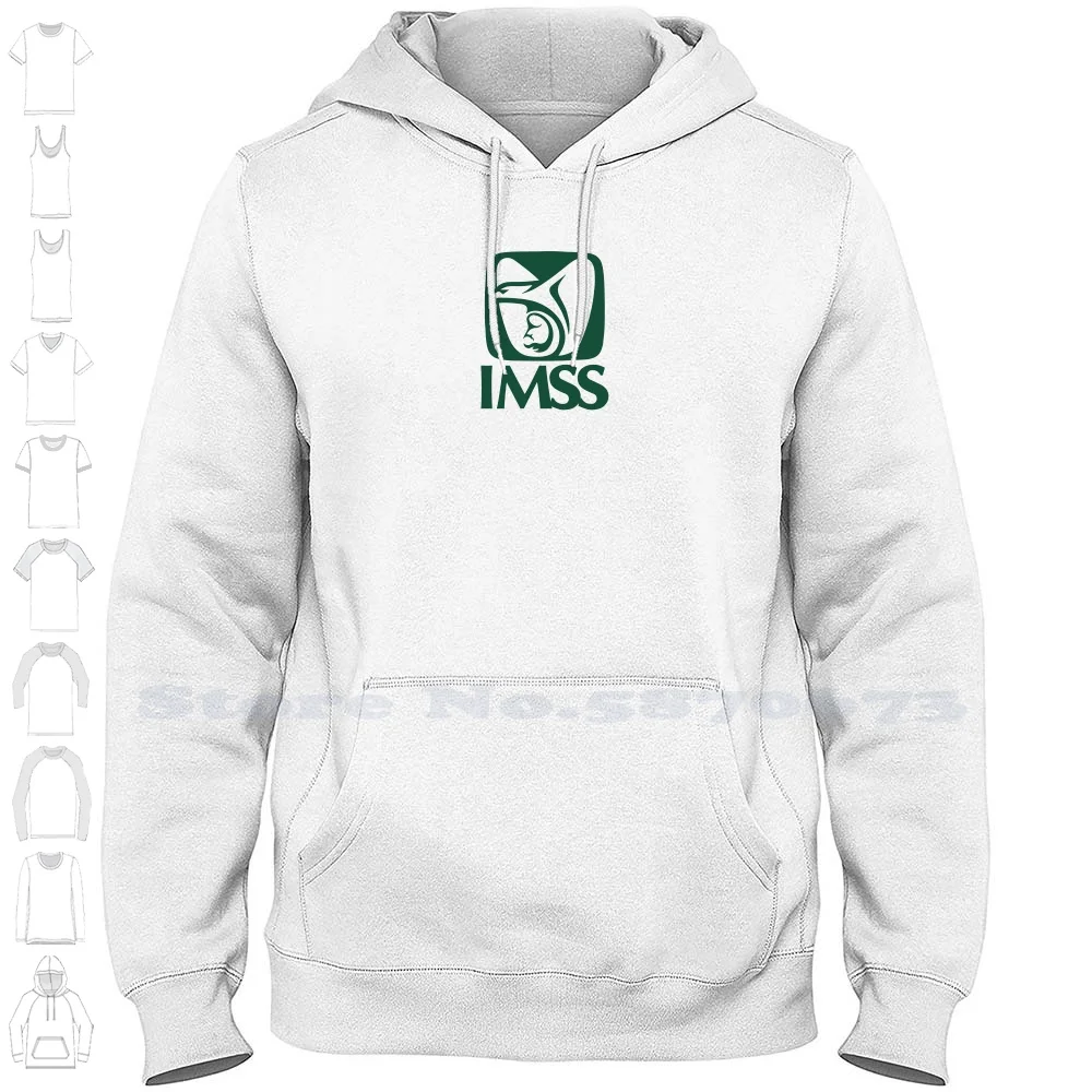 IMSS logotipo hoodie, alta qualidade camisola, 100% algodão