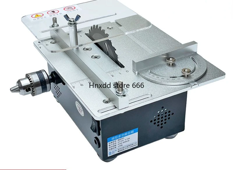 Household small woodworking chainsaw Multifunctional desktop table saw Precision Wenwan handmade