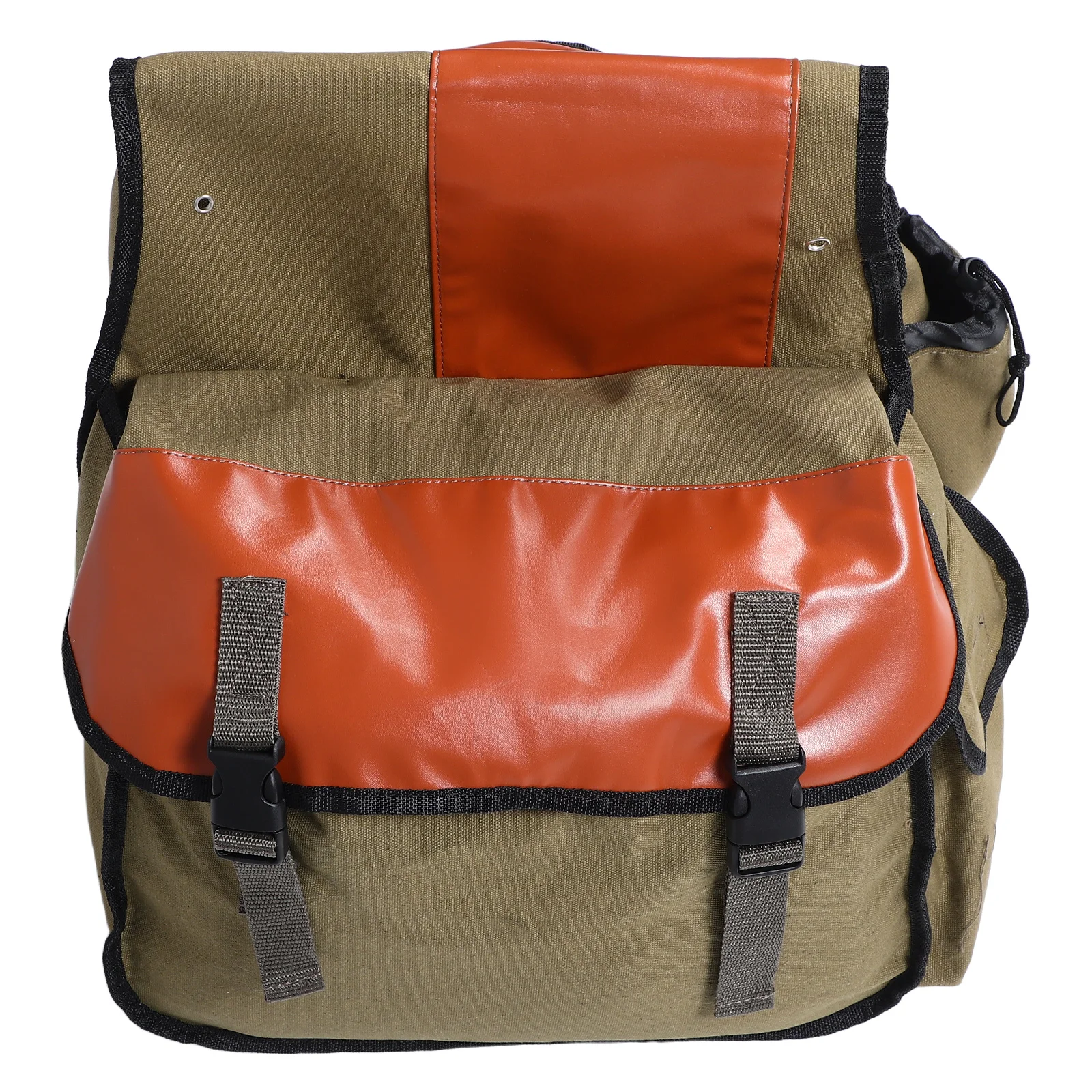 

Motorcycle Saddle Bag Expandable Rear Rack Bags Lightweight Canvas Travel Storage Waterproof Saddlebag Bicycle Accessories Tail