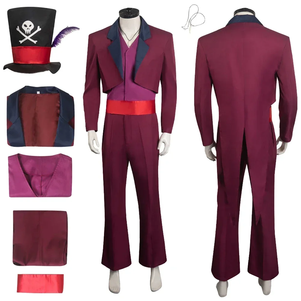 Hersteller Cosplay Fantasy Anime Cartoon Film der Frosch Kostüm Verkleidung erwachsene Männer Cosplay Rollenspiel Fantasia Outfit männlich Halloween