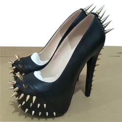 Scarpe SHOFOO eleganti tacchi alti da donna. Altezza del tallone di circa 15cm. Scarpe da donna appuntite a spillo décolleté con punta tonda banchetto per sfilata di moda