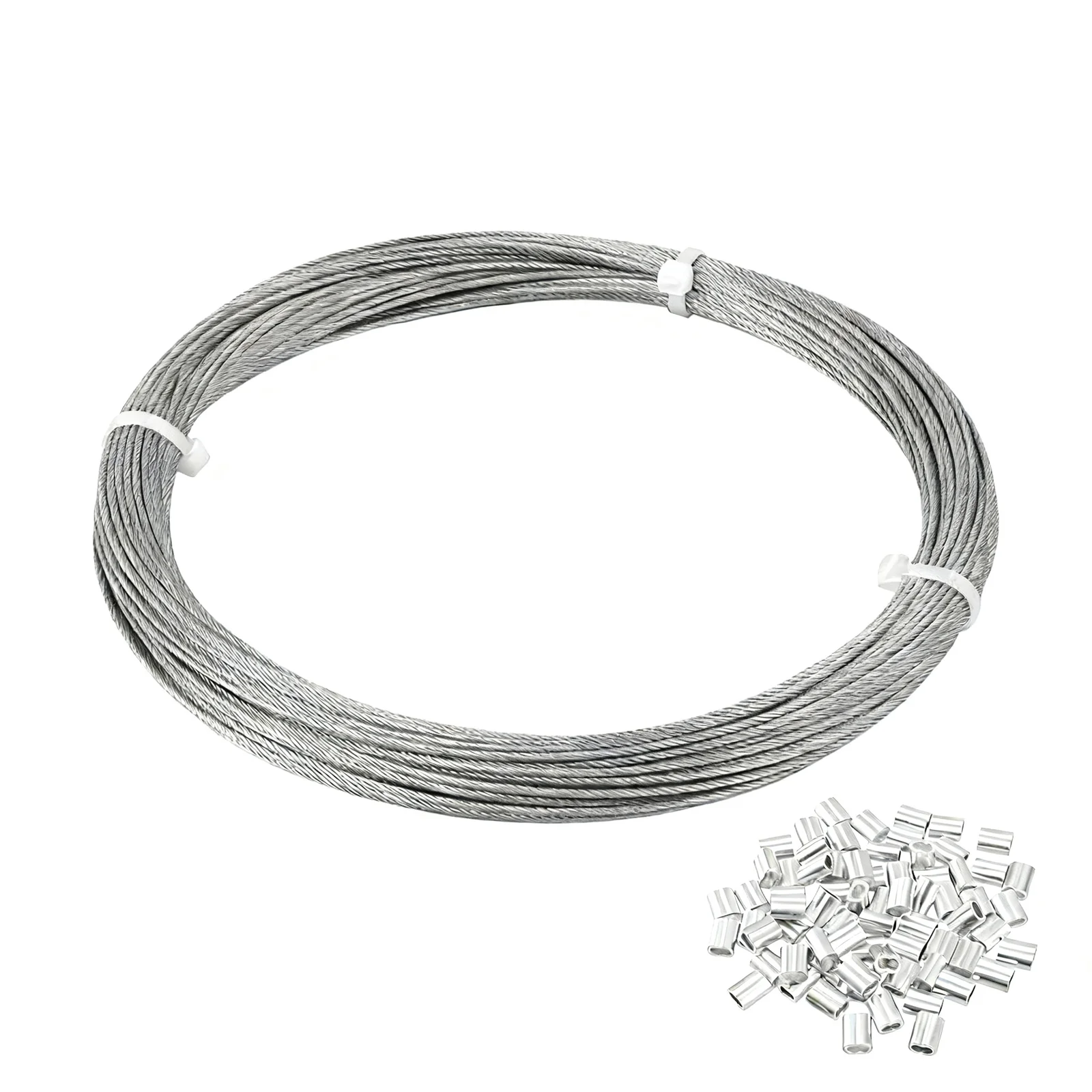Load Bearing Cable Stainless Steel Wire Rope 304 Steel Cable Flexible 7x7 Construction Corrosion