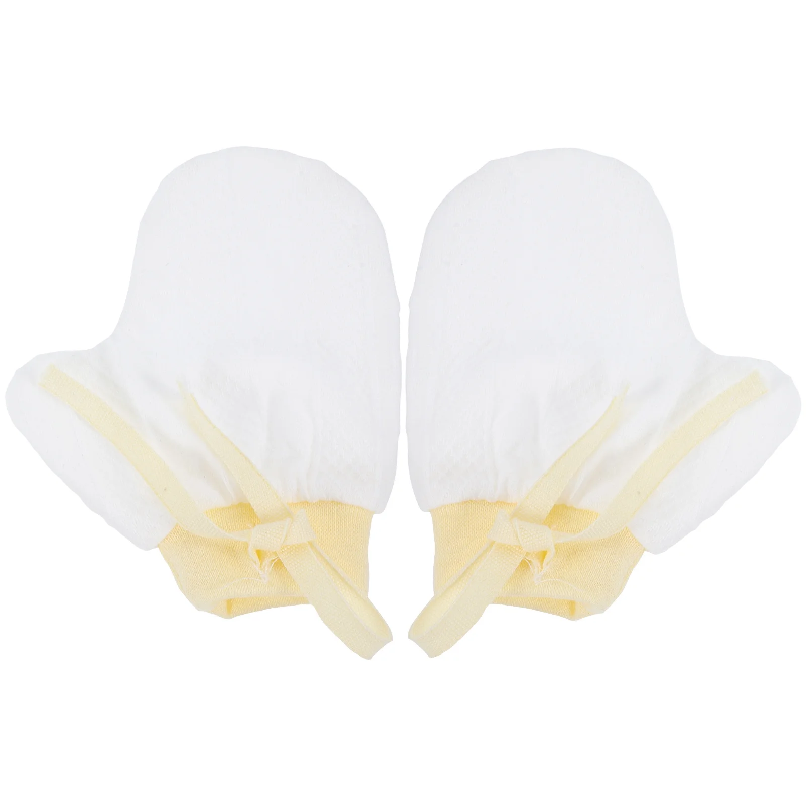 

1Pair Baby Mittens Newborn Anti Sucking Gloves Breathable Adjustable Finger Sucking Stop Scratch Mittens Baby Gloves