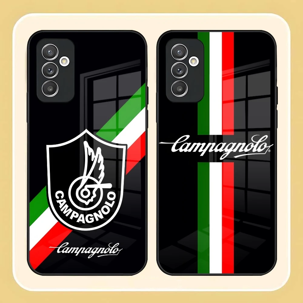 Italy C-Campagnolo Bicycle Phone Case For Samsung S24 Ultra S23 S22 S20 Fe S21 Galaxy A54 A34 A24 A53 Note 20 Glass Cover