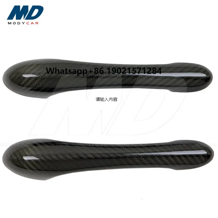 

Carbon Fiber Exterior Door Pulls Handles Left and Right for 2007-2016 Maserati Granturismo Grancabrio Gt Gc Gts Mc