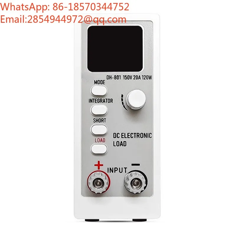 DC Electronic Load Meter Power Supply Voltage and Current Detection 120W Load Tester DH-801