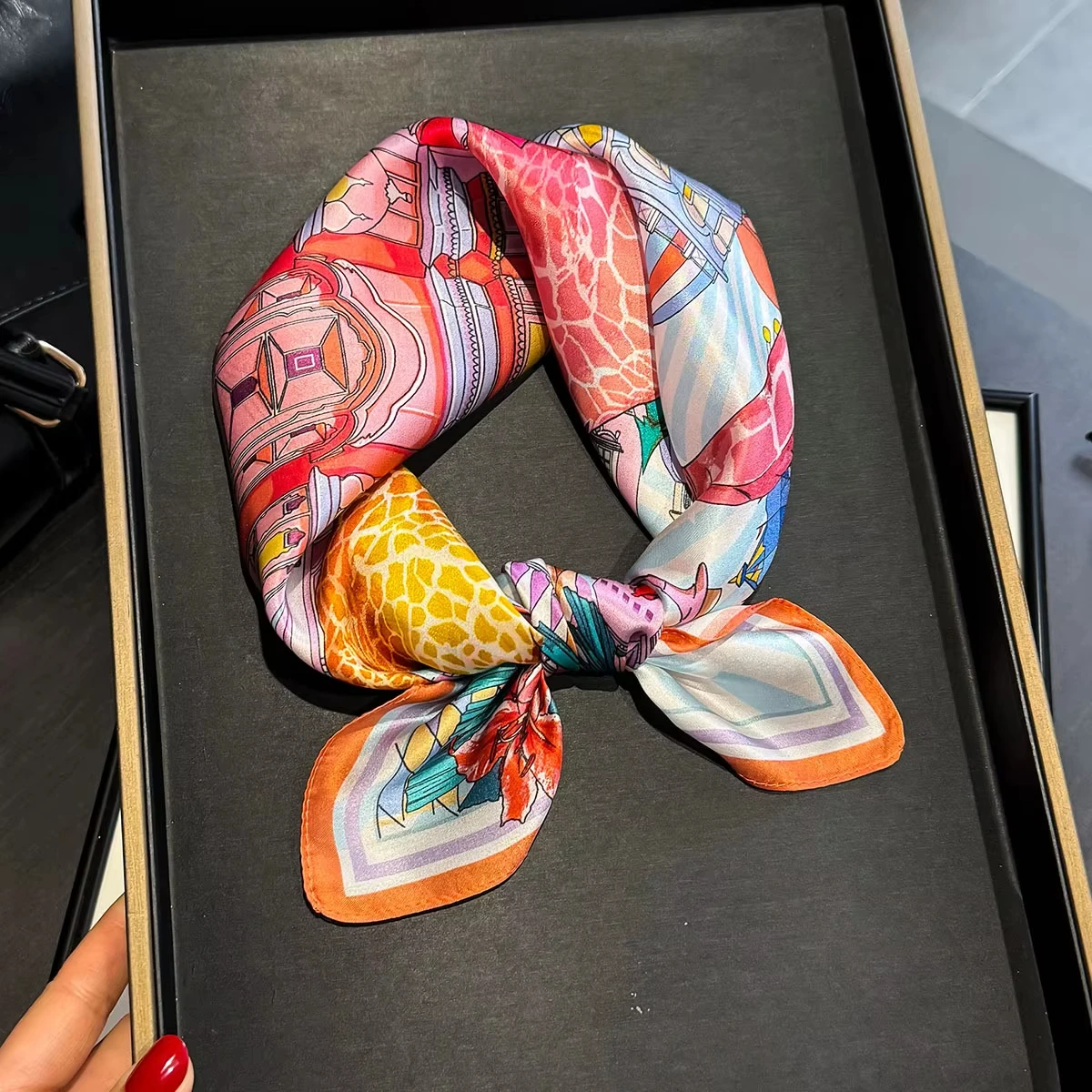 Thumbnail 2 - #37 Ranked Silk Neck Scarf Picks in 2026