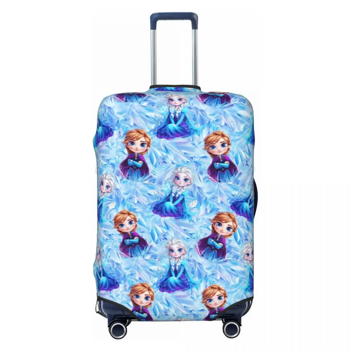 

Custom Elsa Anna Frozen Princess Luggage Cover Protector Fashion Travel Suitcase Protective Cover for 18-32 Inch