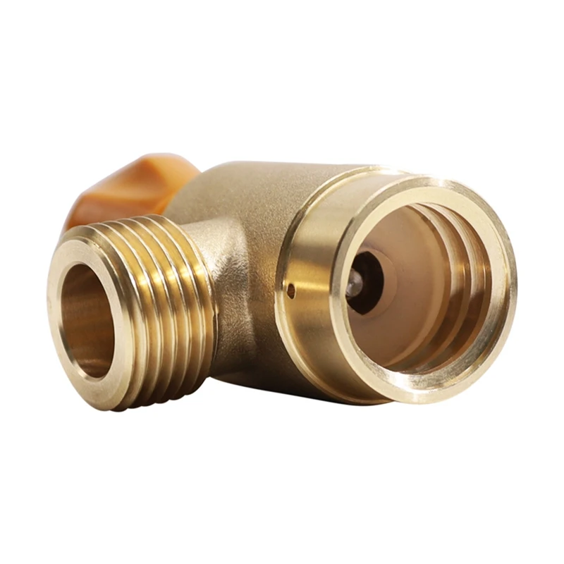 

Water Straw Tank Vent Adapter For CO2 Soda Watersparkler DUO Tank Canister Conversion For Soda Machine Gold+Orange