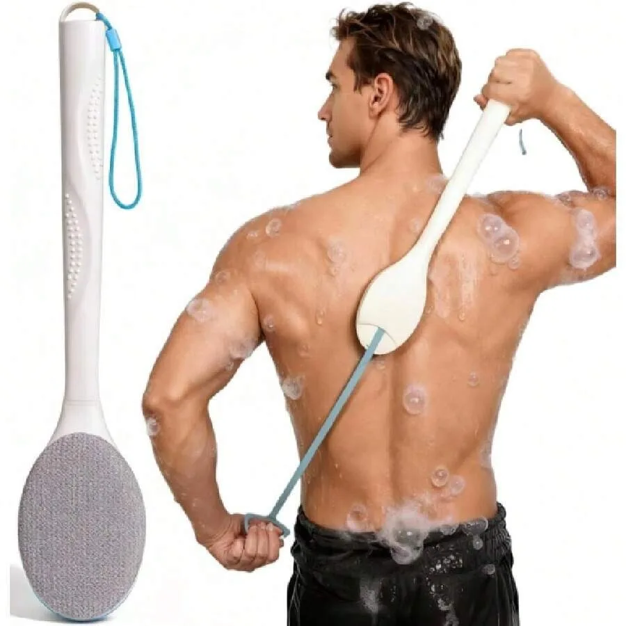 

® Back Scrubber For Shower With Extendable Handle 17.5-31.9 Inch - Anti-Slip, Extra Powerful Shower Brush Specifically Designed