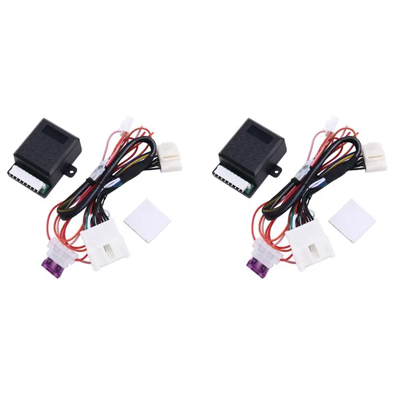 A48P-2X Car Side Mirrors Folder Fold And Spread Automatically Kit For Toyota RAV4(2020) LHD+ Plug And Play
