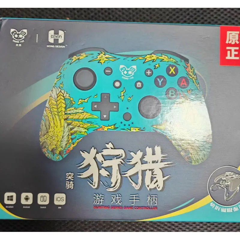 Untuk Pengontrol Game Nirkabel Switch Pro Dengan Fungsi NFC Wake-up Pengontrol Giroskop Enam Sumbu Mendukung Switch/iOS/PC/Android