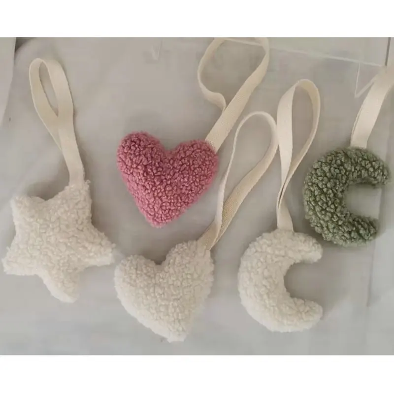 

Baby Pacifier Clip Sherpa Star Moon Infant Newborn Pacifier Chain Silicone Nipple Soother Dummy Holder BPA Free Baby Accessory