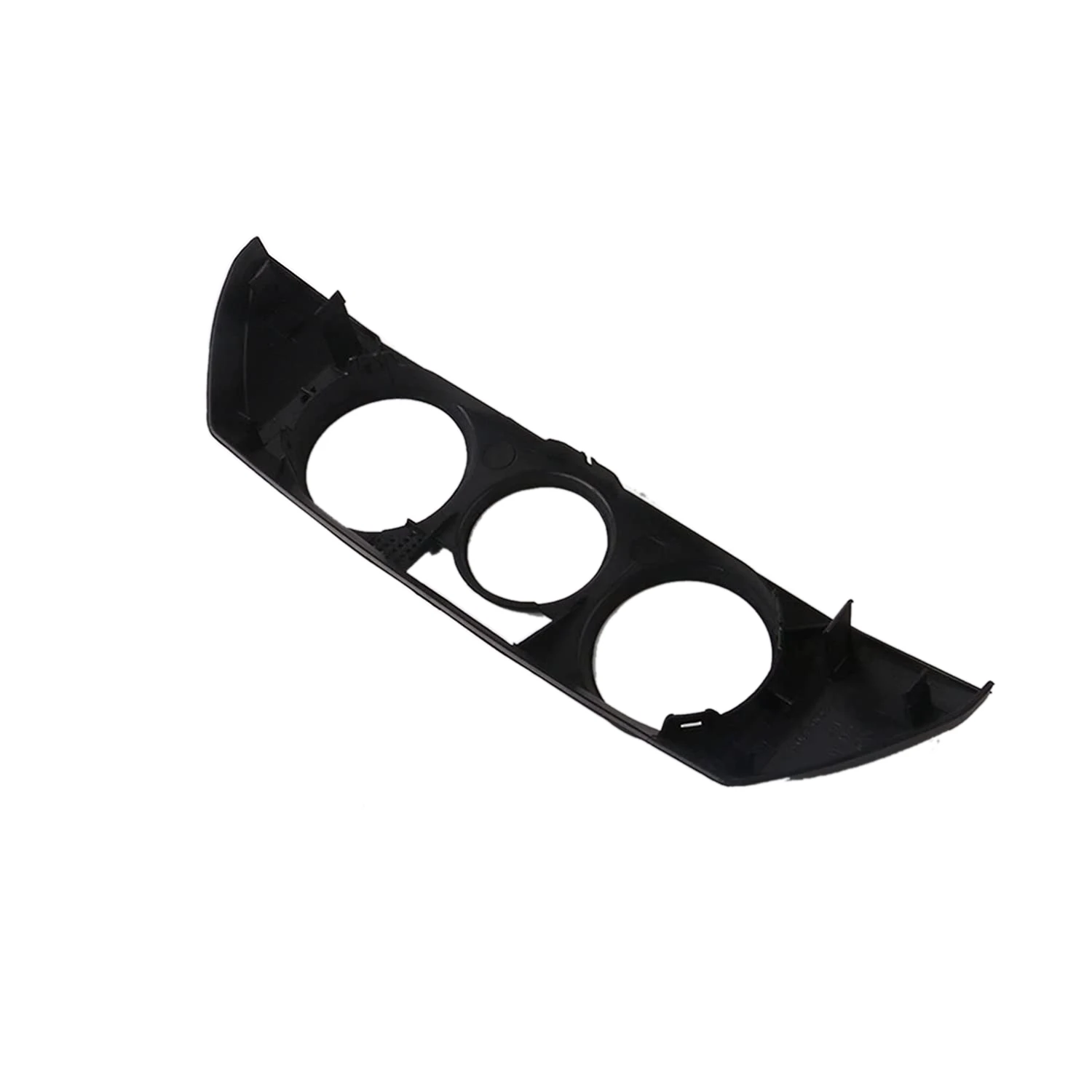 Panel de Control de calentador de CA para salpicadero delantero de coche, cubierta embellecedora negra, tapa apta para 9N 2002-2010 6Q0820075C 1QA