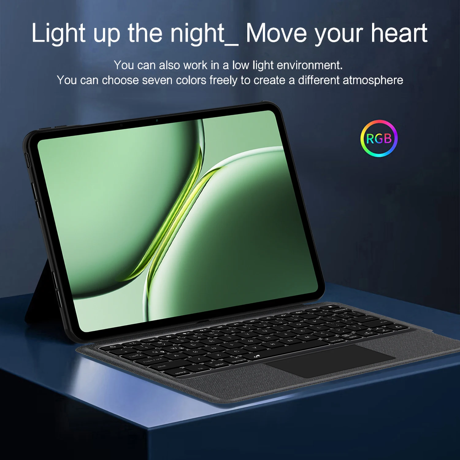 AJIUYU Keyboard For OnePlus Pad 2 12.1 Inch 2024 OnePlus Pad Pro 12.1