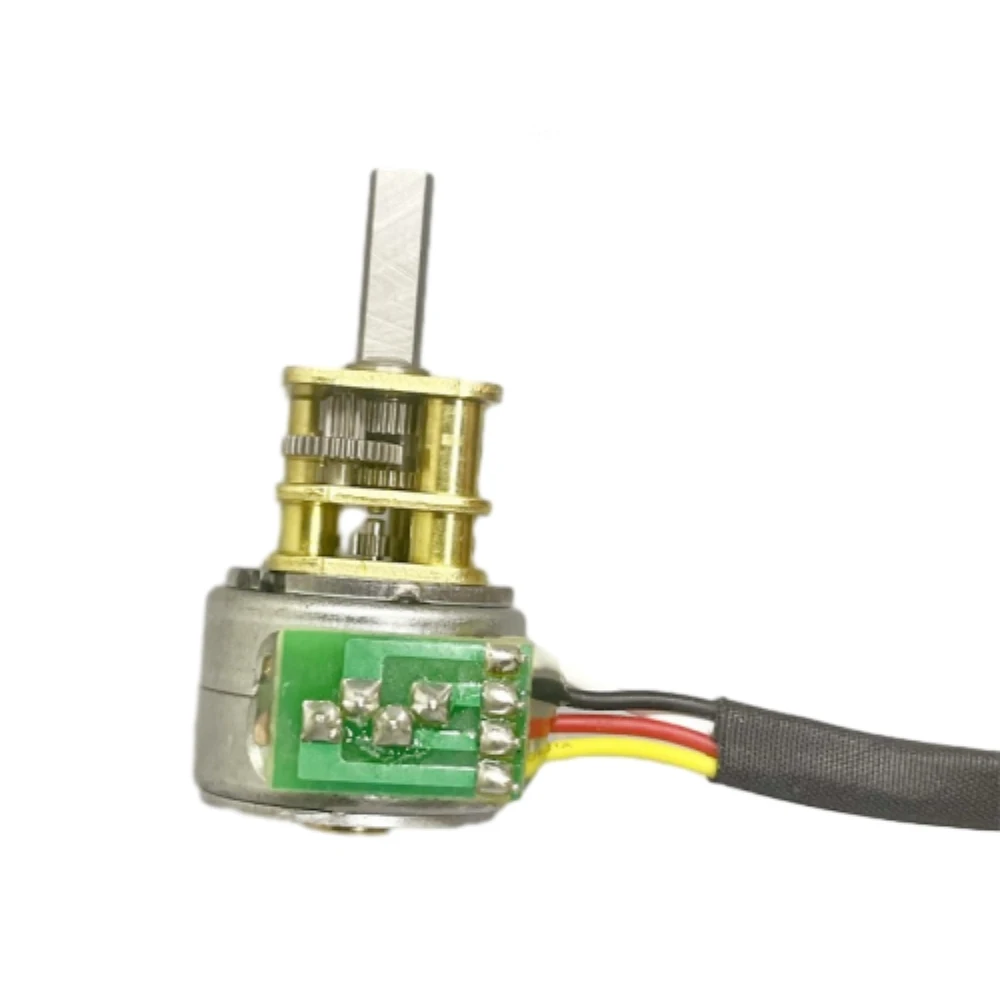 1PC Two Phases Four Wire GPM15 Stepping Gear Motor Intelligent Robot/Miniature Gimbal 15BY Micro Precision Stepper Motor