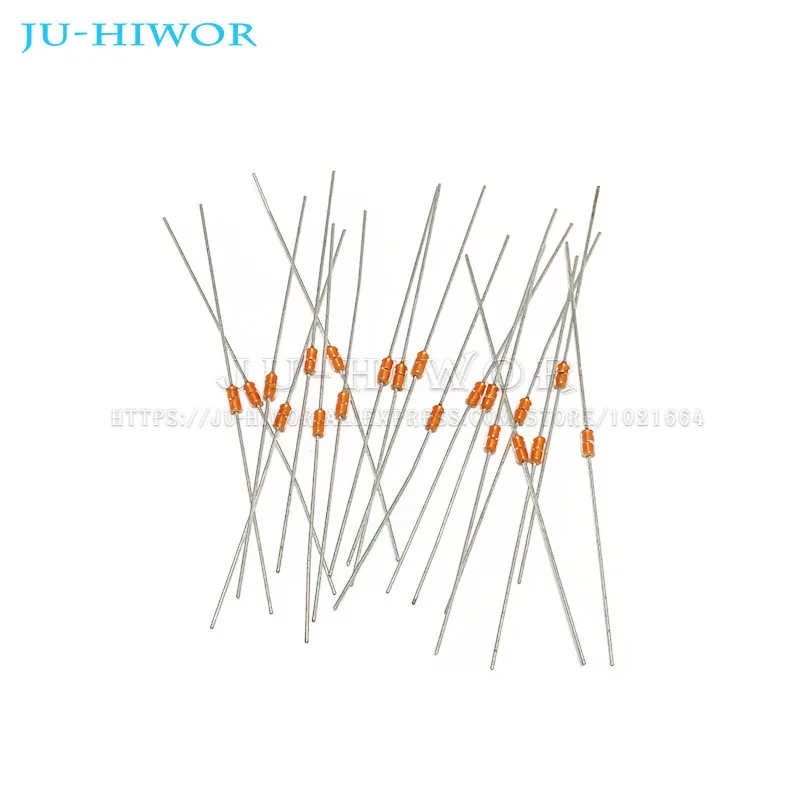 20pcs MF58 NTC 3950 B 5% Thermistor 1K 2K 5K 10K 15K 20K 30K 47K 50K 100K 200K 500K 1M Ohms Thermal Resistor Sensor