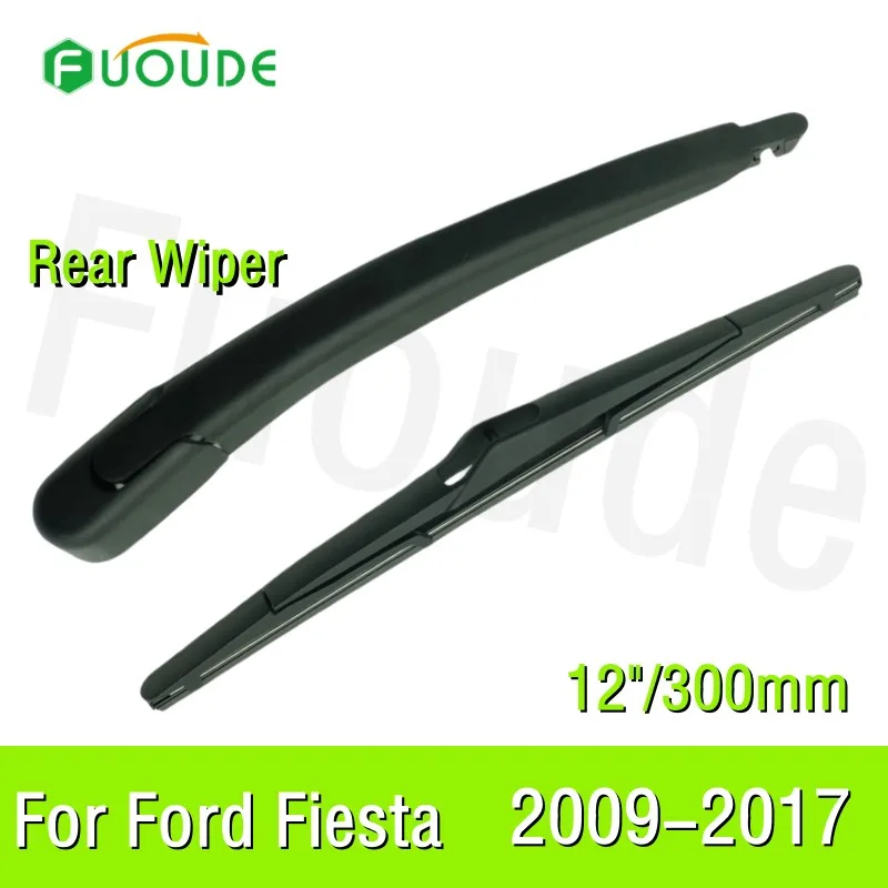 

Rear Wiper Blade For Ford Fiesta MK7 12"/300mm Car Windshield Windscreen Rubber 2009 2010 2011 2012 2013 2014 2015 2016 2017