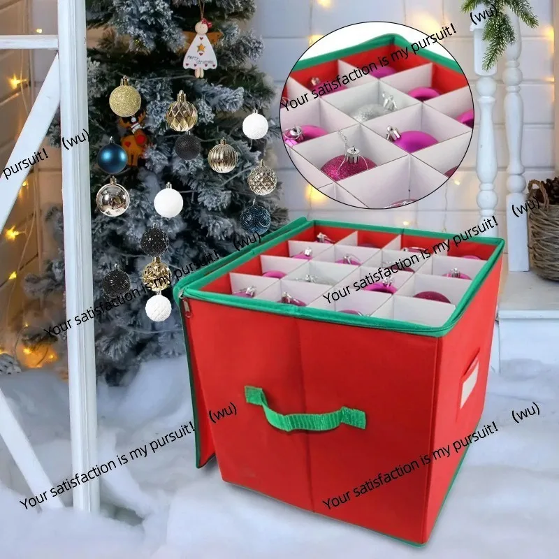

64 compartments Christmas ornament storage and organizer box, Christmas tree decoration home