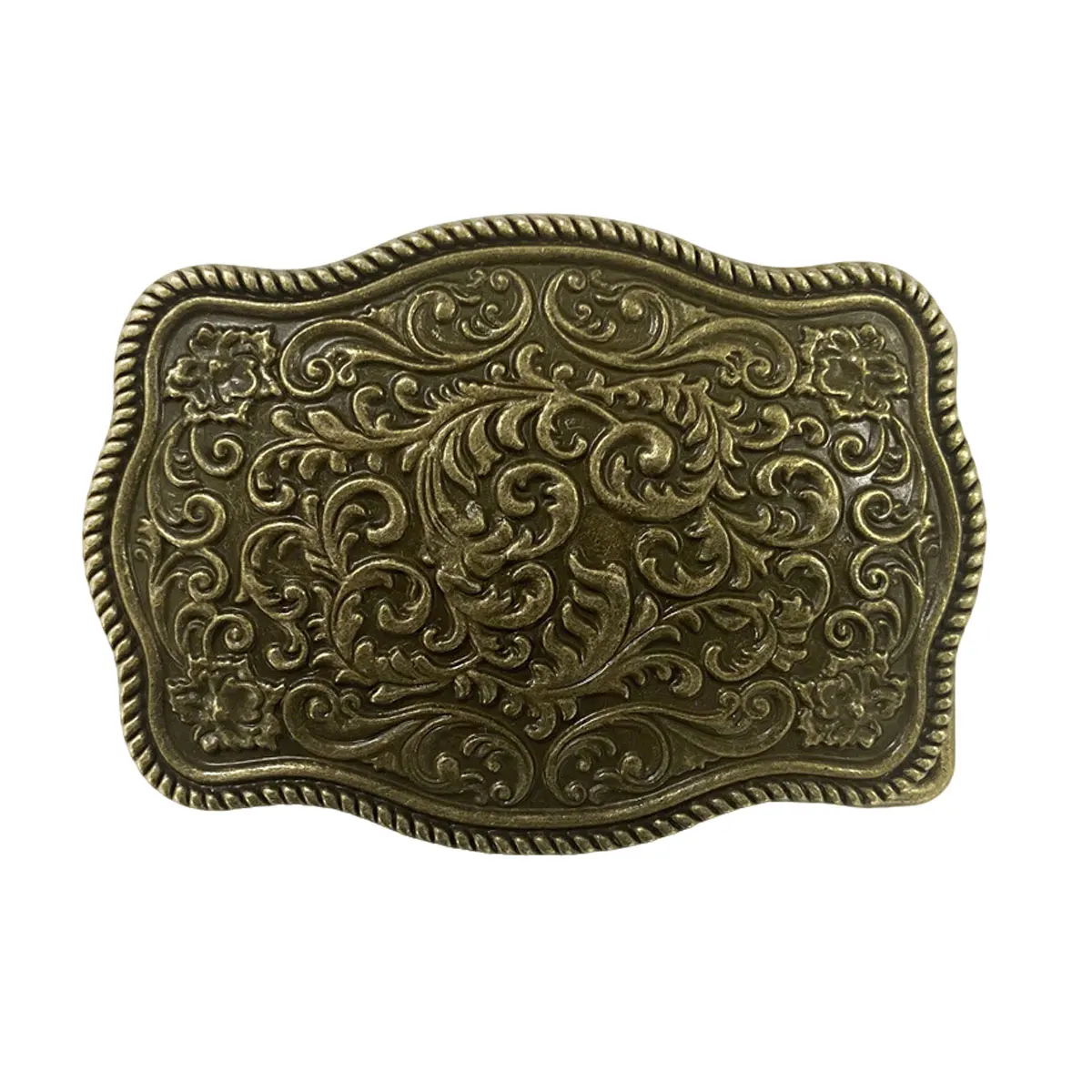 

T-DISOM 1pc Men's Retro Embossing Belt Buckle - Fashionable Accessory for Men