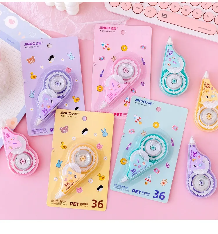 Cartoon New Creative Student Correction Tape Cute Correction Tape Correction Tape Learning Stationery