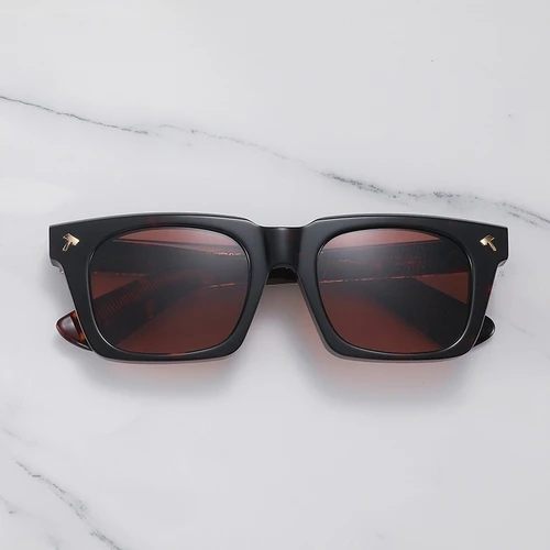 Imagen 2 del producto JMM QUENTIN Gafas De Sol para Hombre Japón acetato grueso Gafas De Sol cuadradas para exteriores Mujer Pesca conducción Gafas Lentes De Sol Hombre