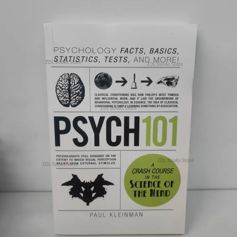 心の中でのクラッシュスカウト、人気の国際参照、英語の本、psych 101 by pulkleinman