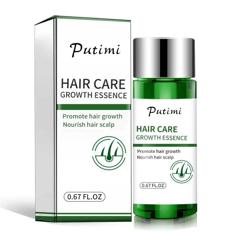 

EFERO Hair Loss Serum Essential Oils Dense Hair Growth Serum Hair Care Prevent Baldness Anti-Hair Loss Serum 20ml Smooth