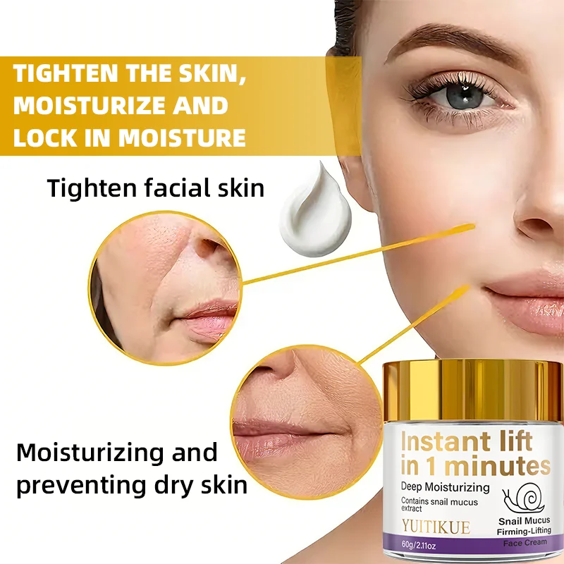 YUITIKUE Instant Lift Face Cre - огляд і ціна Snail Mucin Essence