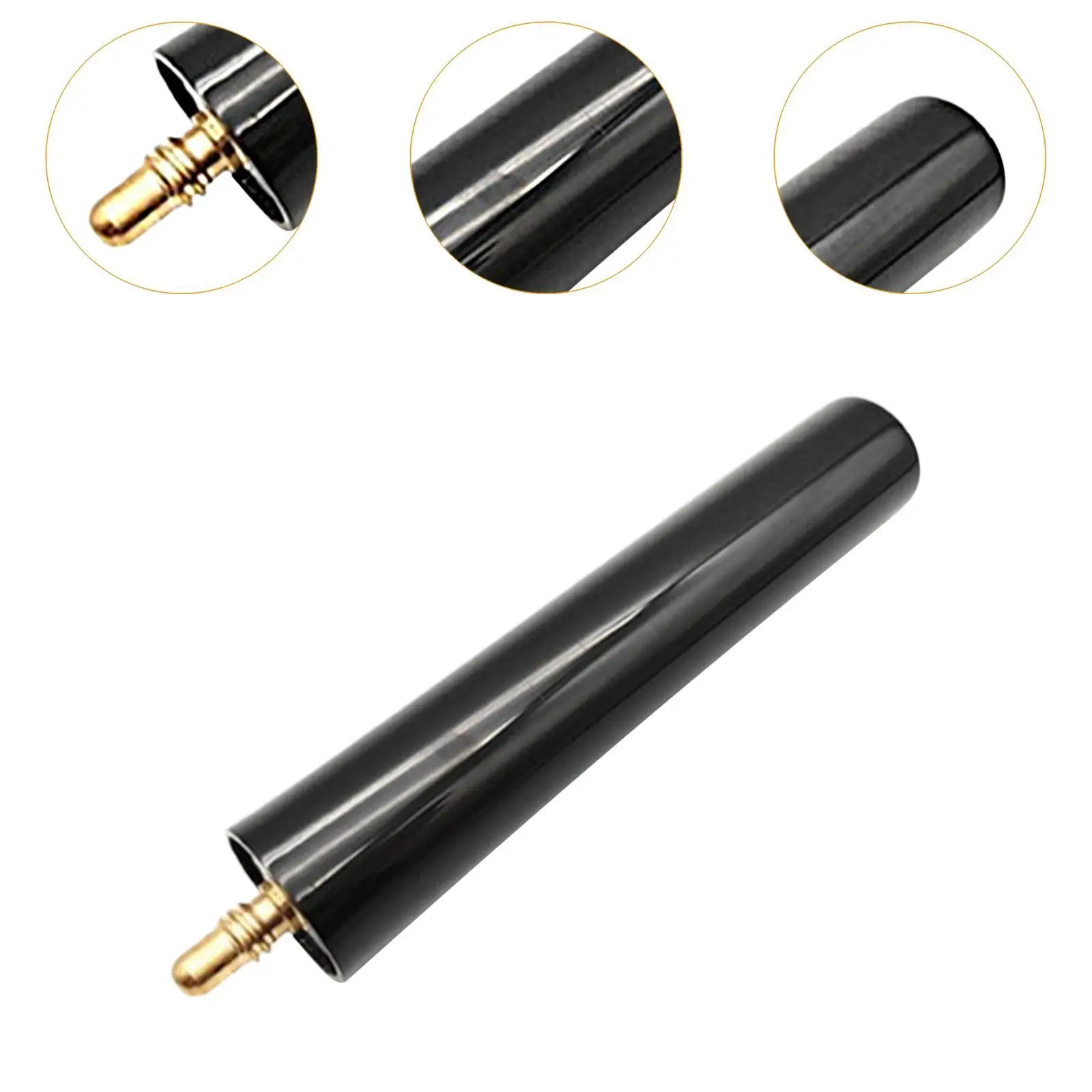 Pool Cue Extender Billiards Cue Extension Lightweight Lengthen Tool Billiard Snooker Cue Extension for Billiard Enthusiasts