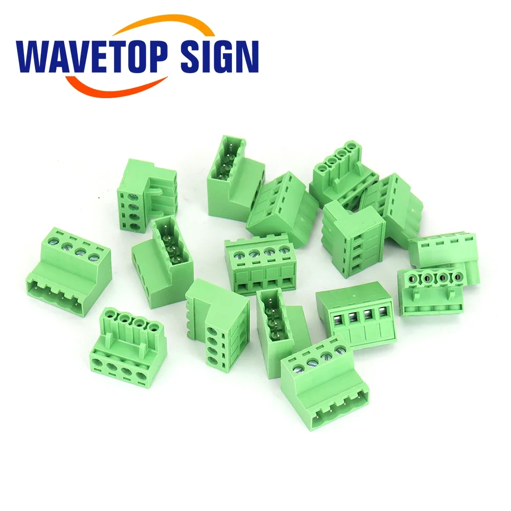SignkoRay Pluggable Terminal Blocks Connector Butting Style 2EDGRK-5.08mm 2Pin 4Pin 6Pin Screw Terminals