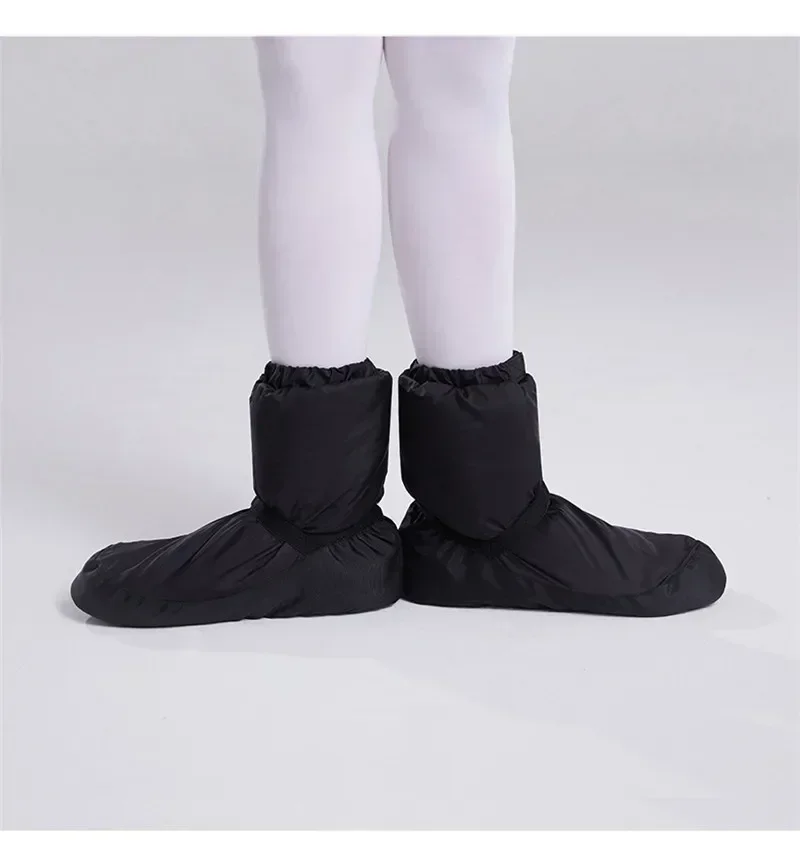 Nuovo arrivo di alta qualità pieghevole ragazze donne allenamento di danza invernale riscaldamento stivaletti stivali da balletto