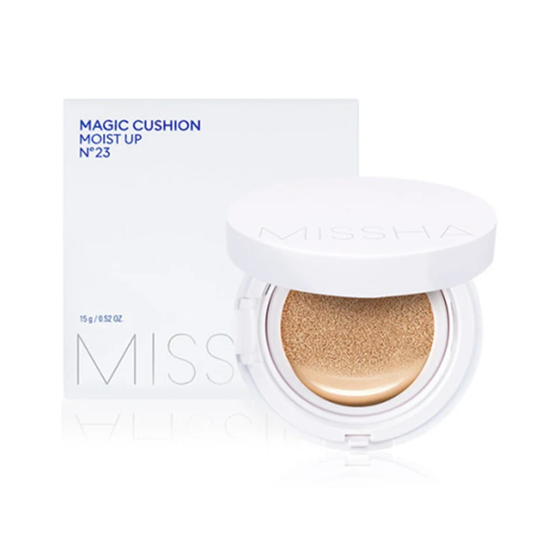 MISSHA Magic Cushion Cover Lasting SPF50+ PA+++ Korean Air CC Moisturizing Concealer Bright Makeup Base Long Lasting Foundation