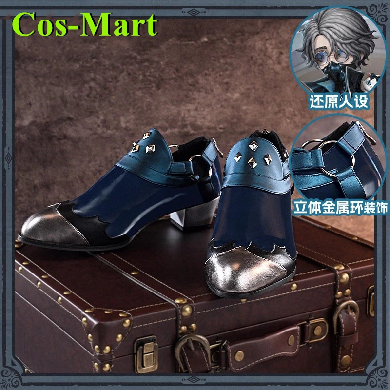 

Cos-Mart Game Identity V Okuribito Departures Shoes Cosplay Embalmer Boots Aesop Carl Cos Shoe Role Play Clothing New Hallowmas