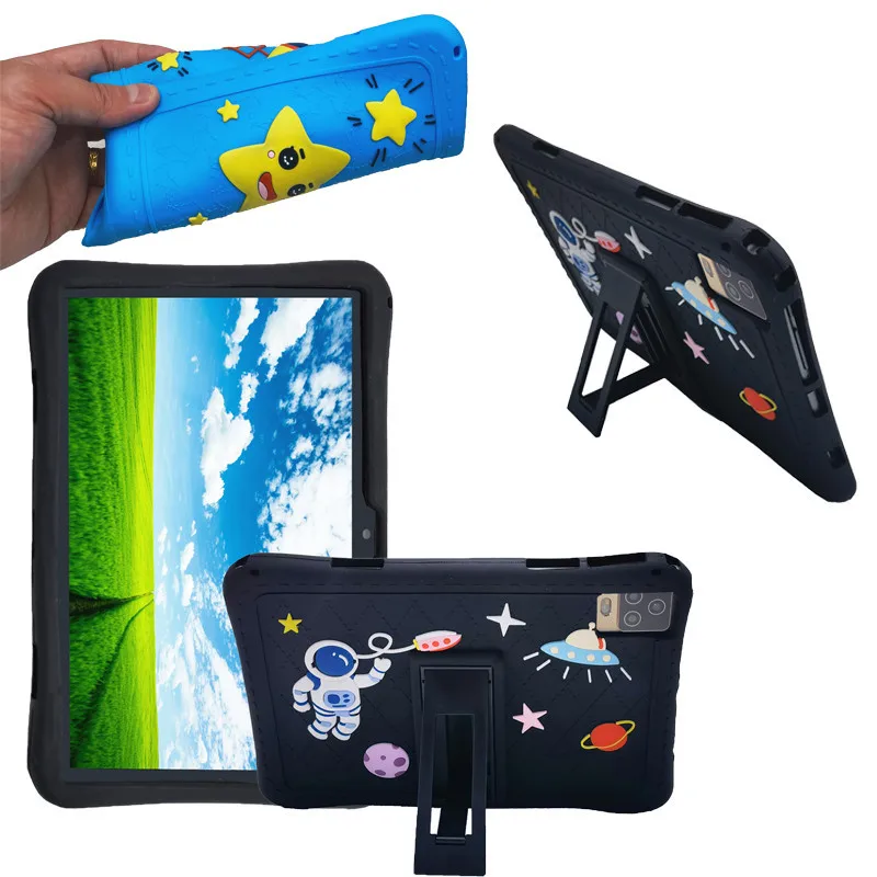 Case for 10.1'' Universal Case for 10 10.1 Inch Android Tablet PC ShockProof Full Body Kids Children Safe Non-toxic Tablet Cover