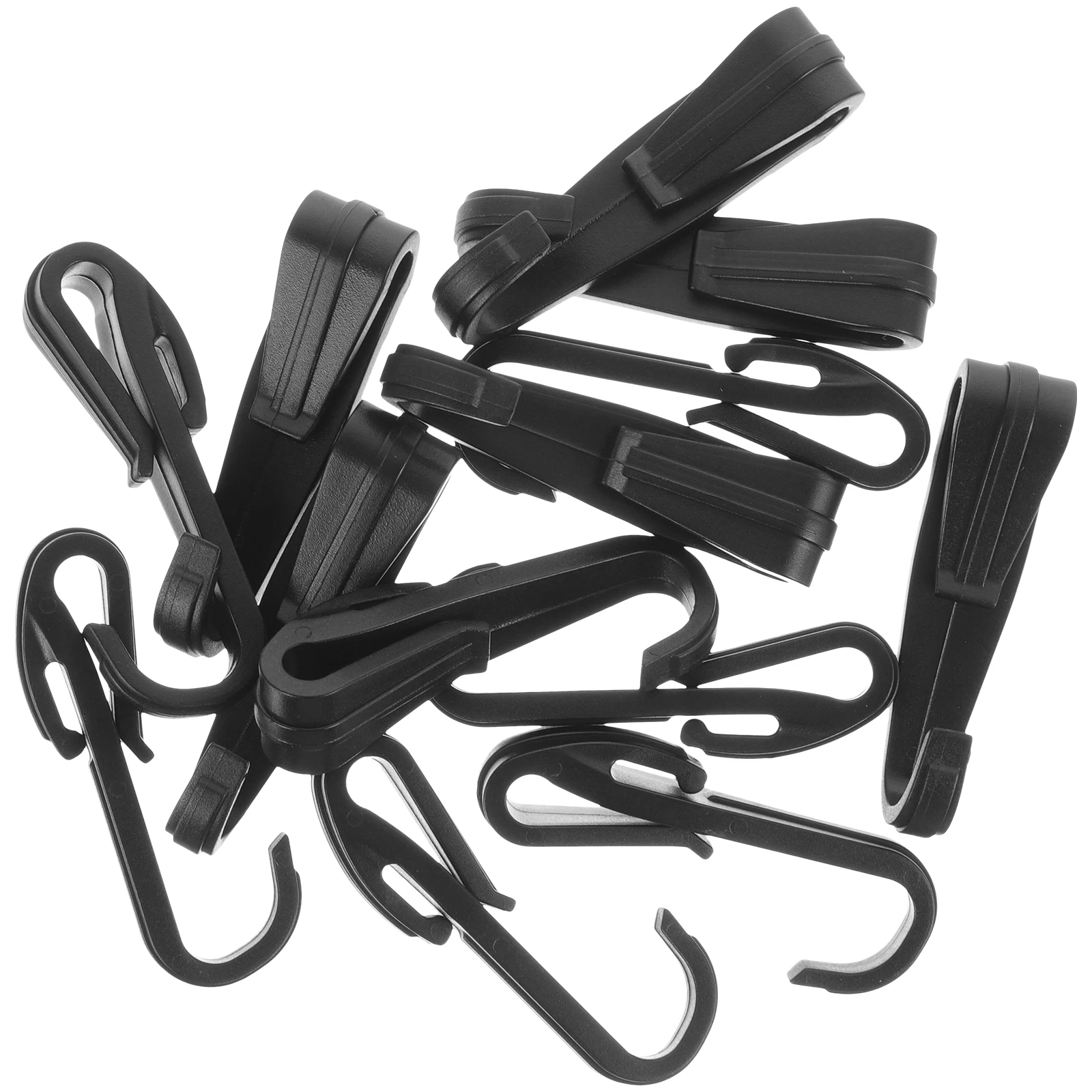 

12 Pcs Outdoor Hardhat Construction Clip Safety Clip for Hard Hat LED Light Construction Work Accessories