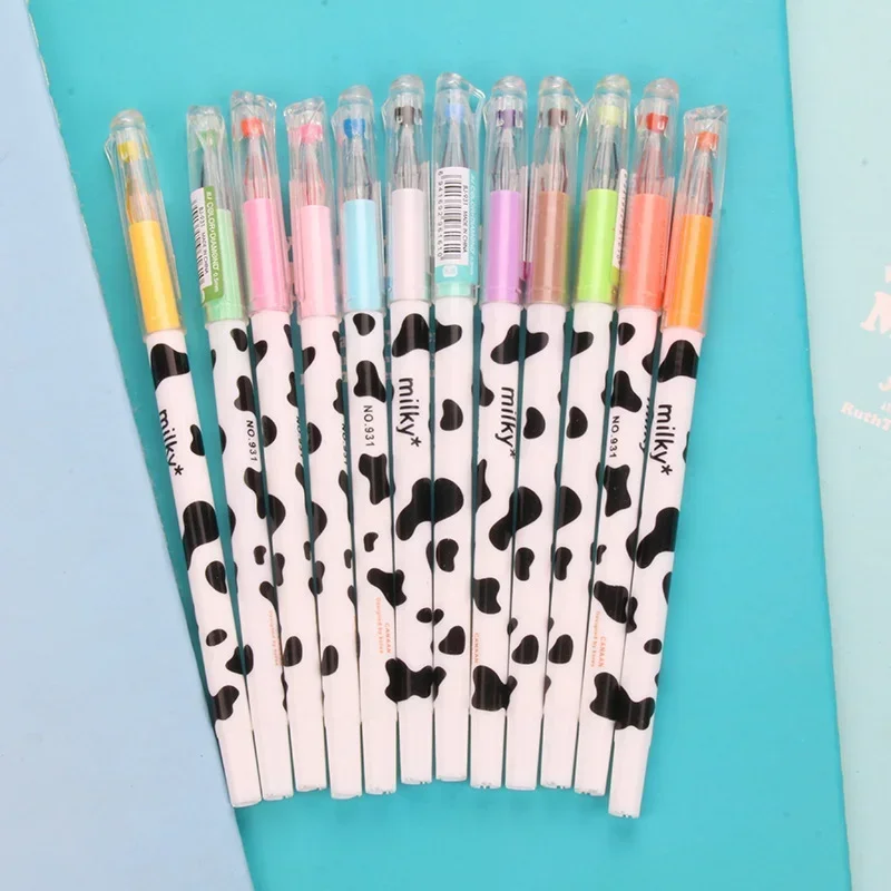 

0.05mm Gel Pen, 12PCS Pressable Gel Pen, Anime Student Stationery, Office Supplies, Signature Penkers, Lovely