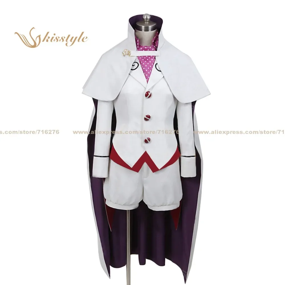 Kisstyle Fashion Blue Exorcist/Ao no Exorcist Chairman Mephisto Pheles Uniform COS Clothing Cosplay Costume,Customized Accepted