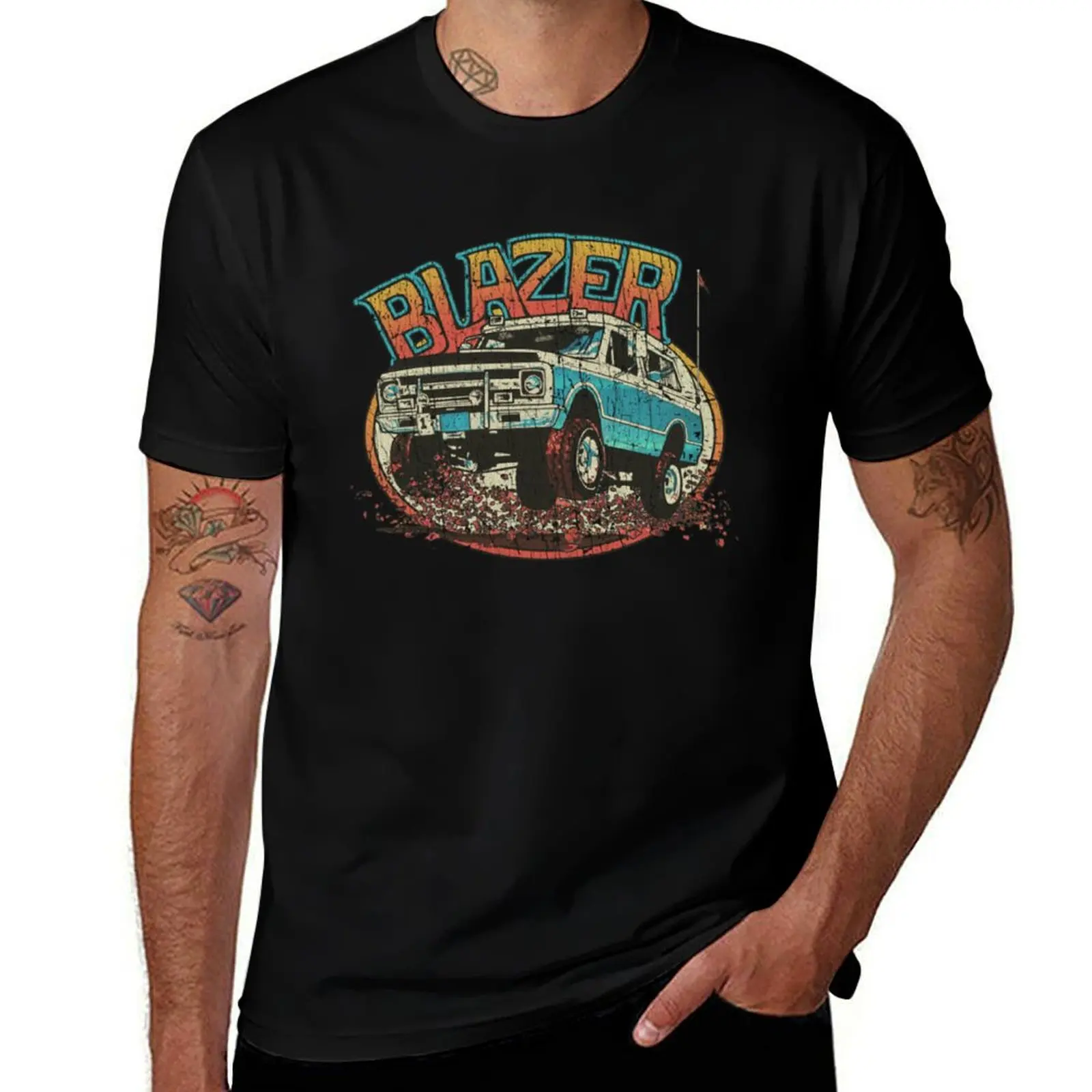 

K5 Blazer 4x4 1971 T-Shirt t shirt men 100% cotton luxury brand essential t shirt T-Shirt