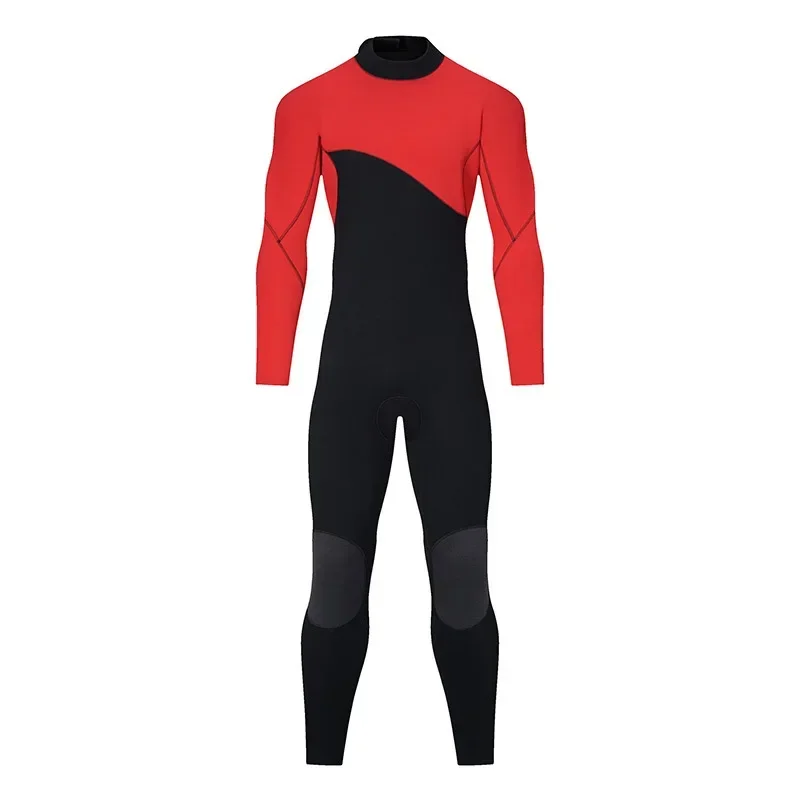 

Outdoor 3mm New Diving Suit Men's One-piece Long-sleeved Snorkeling Thickened Warm Large Size