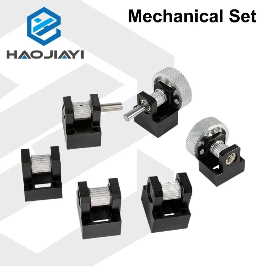 

HAOJIAYI LC Base Set Машина Механические детали Набор направляющих для станка для лазерной гравировки и резки CO2