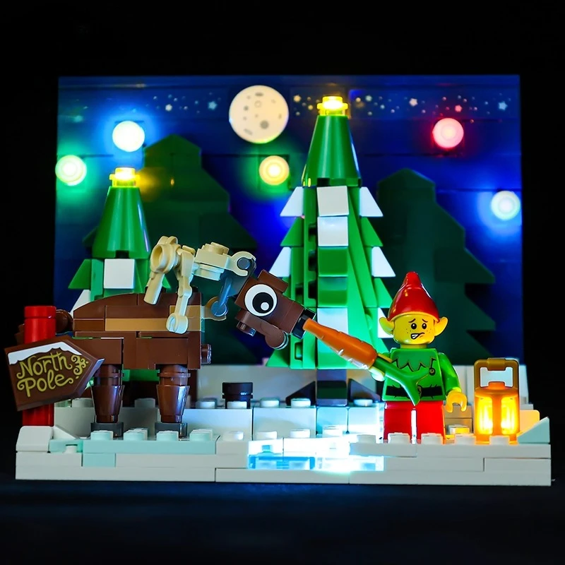 

LED Lighting Set Suitable for LEGO 40484(Not Including Building Blocks)