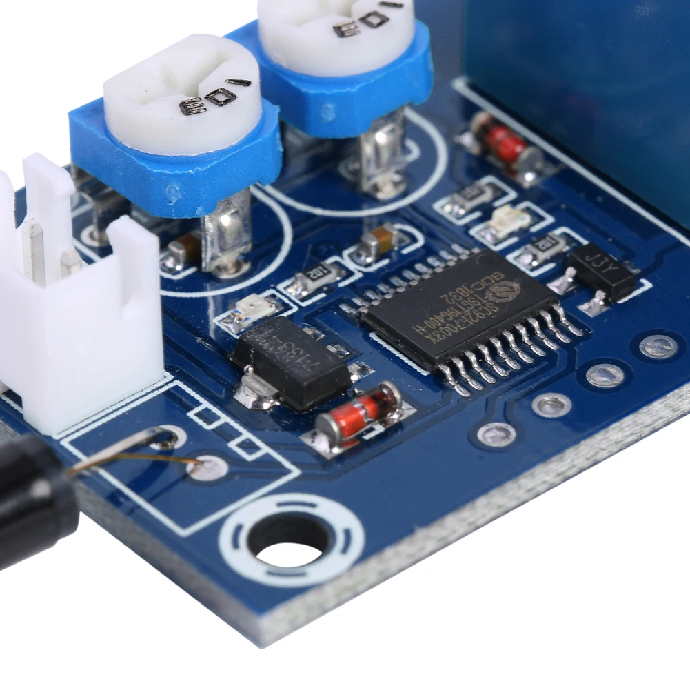 DC 12V Relay Switch Module DIY Alarm System Adjustable Vibration Sensor Board