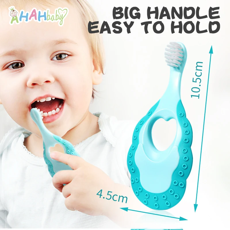 2-12Year Baby Toothbrush Children Soft Bristles Toothbrush Baby Teeth Care Oral Cleaning Brush Children's Anti-slip Handle Cute