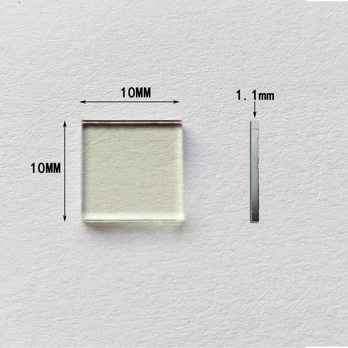 5pcs 808nm and 400-700nm Beam Combiner 45° Angel 10*10*1.1mm