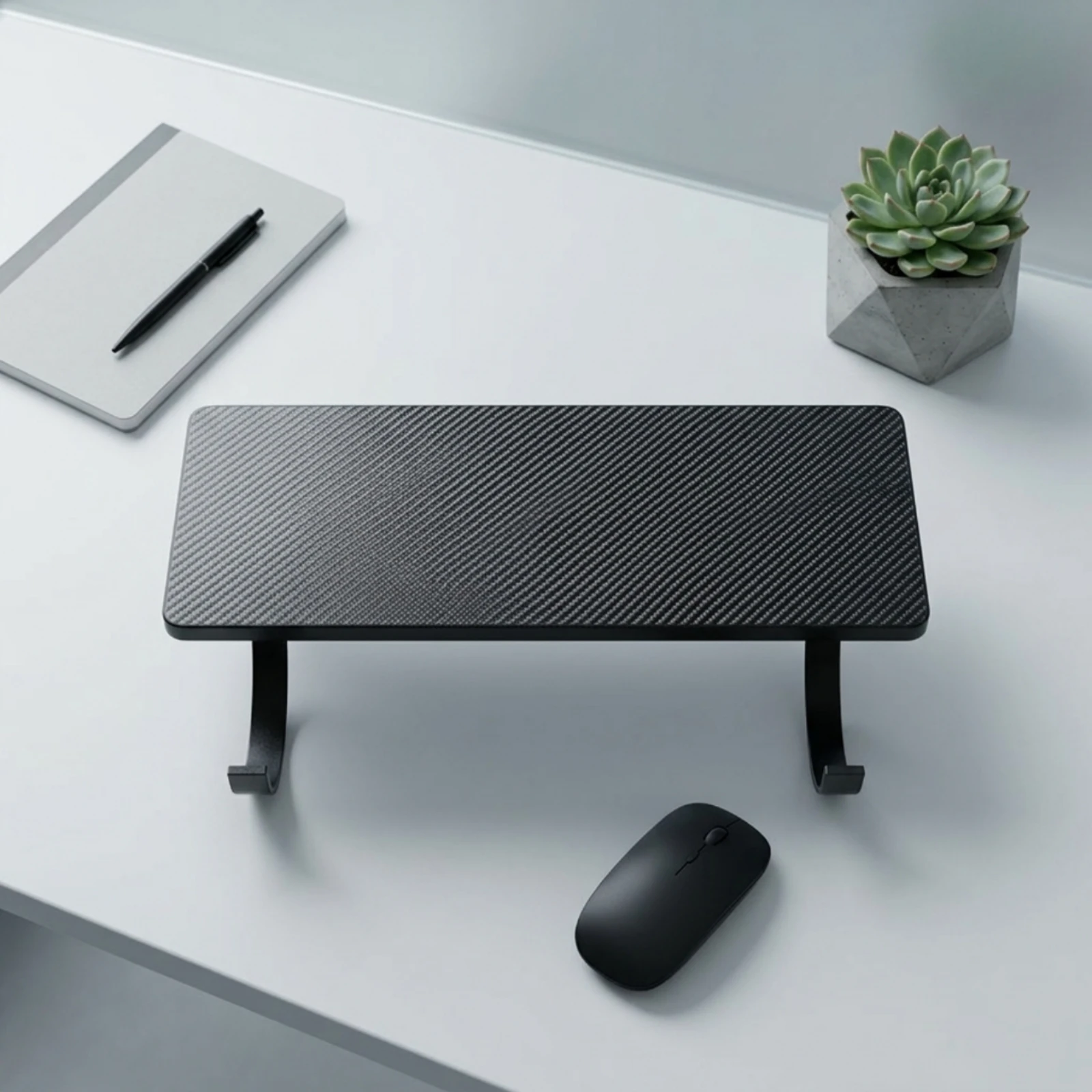 Desk Extension Board with Clamp Ergonomic Clamp-on Desk Extender Keyboard Mouse Tray Space-Saving Furniture Sturdy